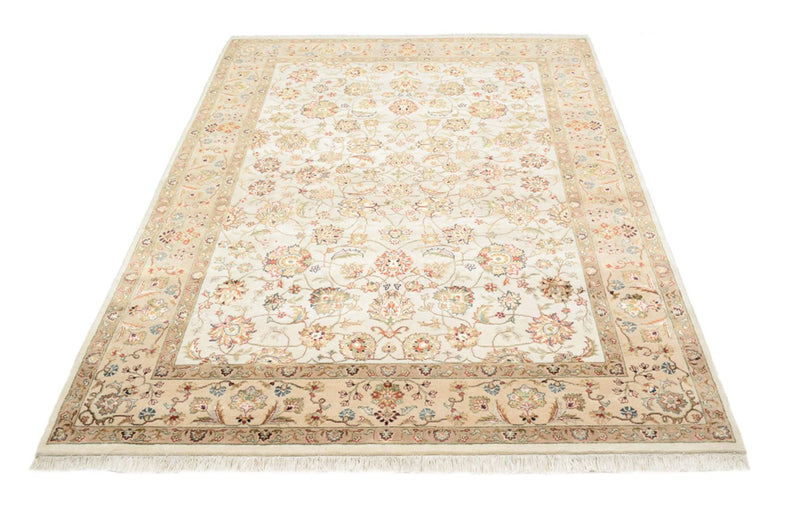 Orientteppich - Täbriz - 210 x 153 cm - creme