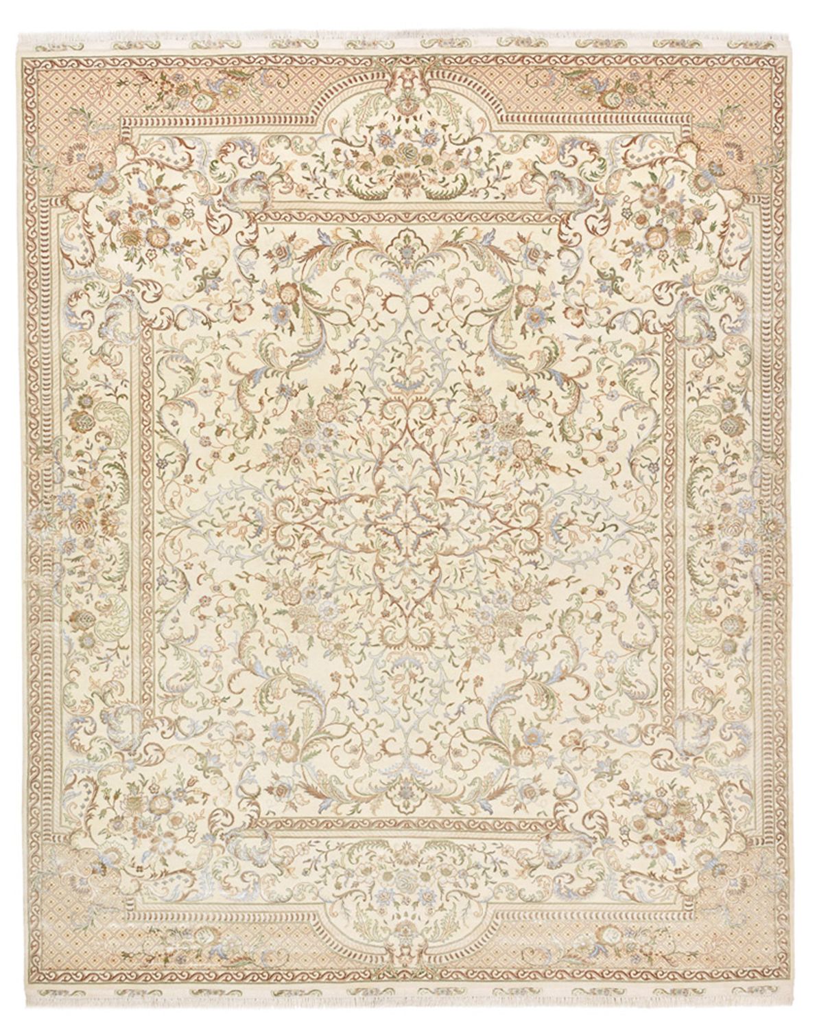 Orientteppich - Täbriz - 309 x 247 cm - creme
