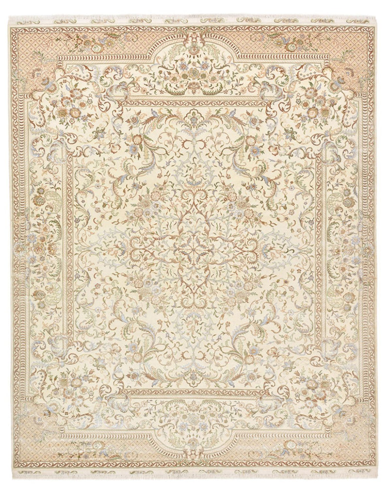 Orientteppich - Täbriz - 309 x 247 cm - creme