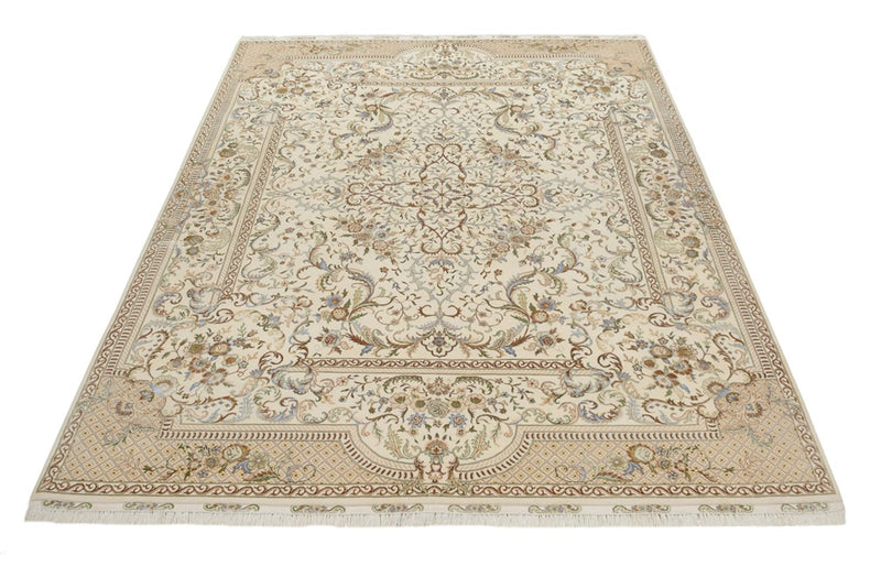Orientteppich - Täbriz - 309 x 247 cm - creme