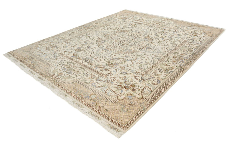 Orientteppich - Täbriz - 309 x 247 cm - creme