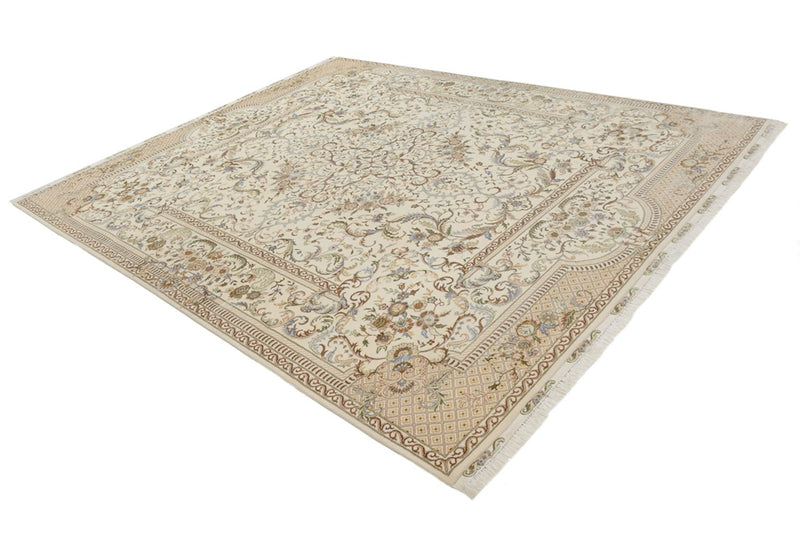 Orientteppich - Täbriz - 309 x 247 cm - creme