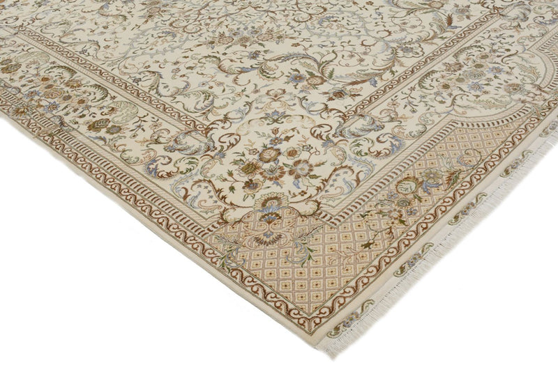 Orientteppich - Täbriz - 309 x 247 cm - creme