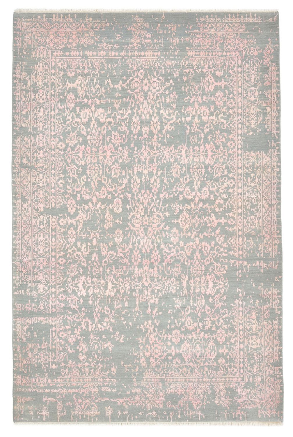 Designer Teppich - 257 x 171 cm - lachs