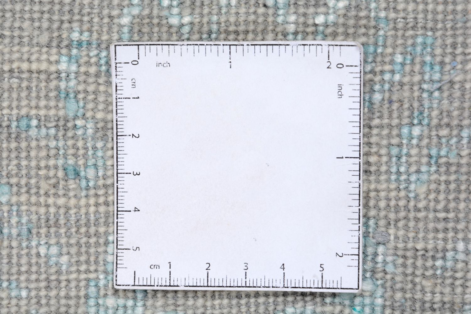 Designer Teppich quadratisch  - 301 x 301 cm - hellblau