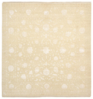 Orientteppich quadratisch  - 309 x 301 cm - hellbeige