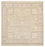 Orientteppich quadratisch  - 251 x 249 cm - dunkelbeige