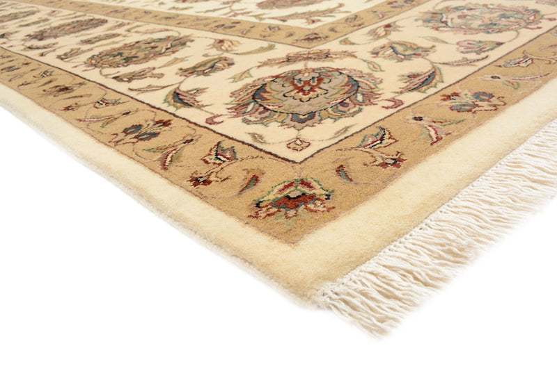Orientteppich - Täbriz - 241 x 167 cm - hellbeige