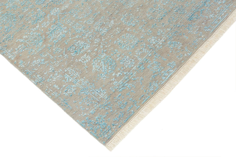 Designer Teppich - 151 x 102 cm - grau