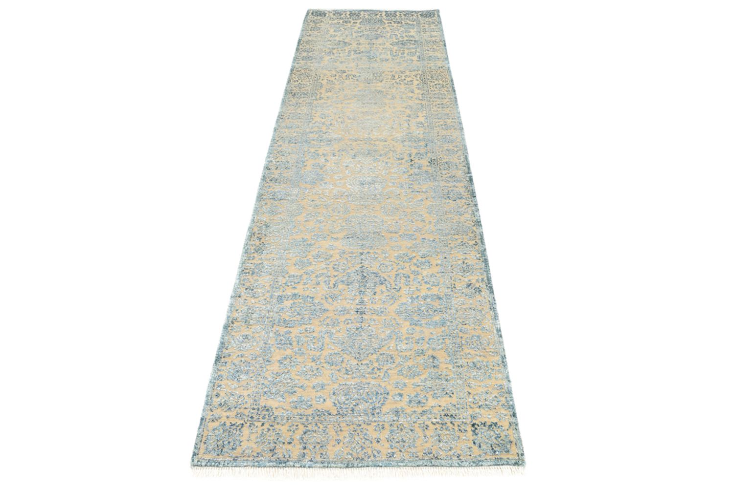 Läufer Designer - 291 x 79 cm - hellblau