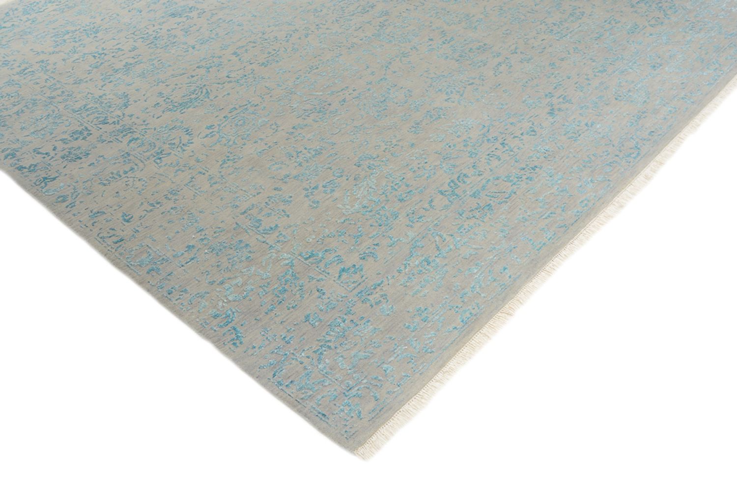 Designer Teppich - 299 x 246 cm - grau