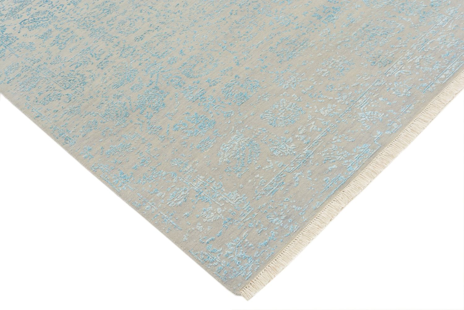 Designer Teppich - 178 x 122 cm - grau