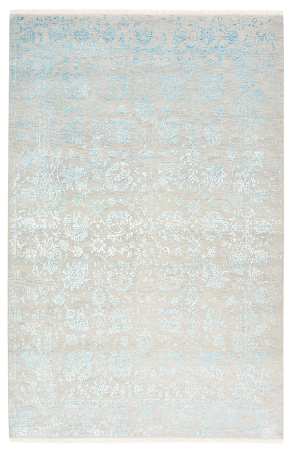 Designer Teppich - 303 x 198 cm - grau