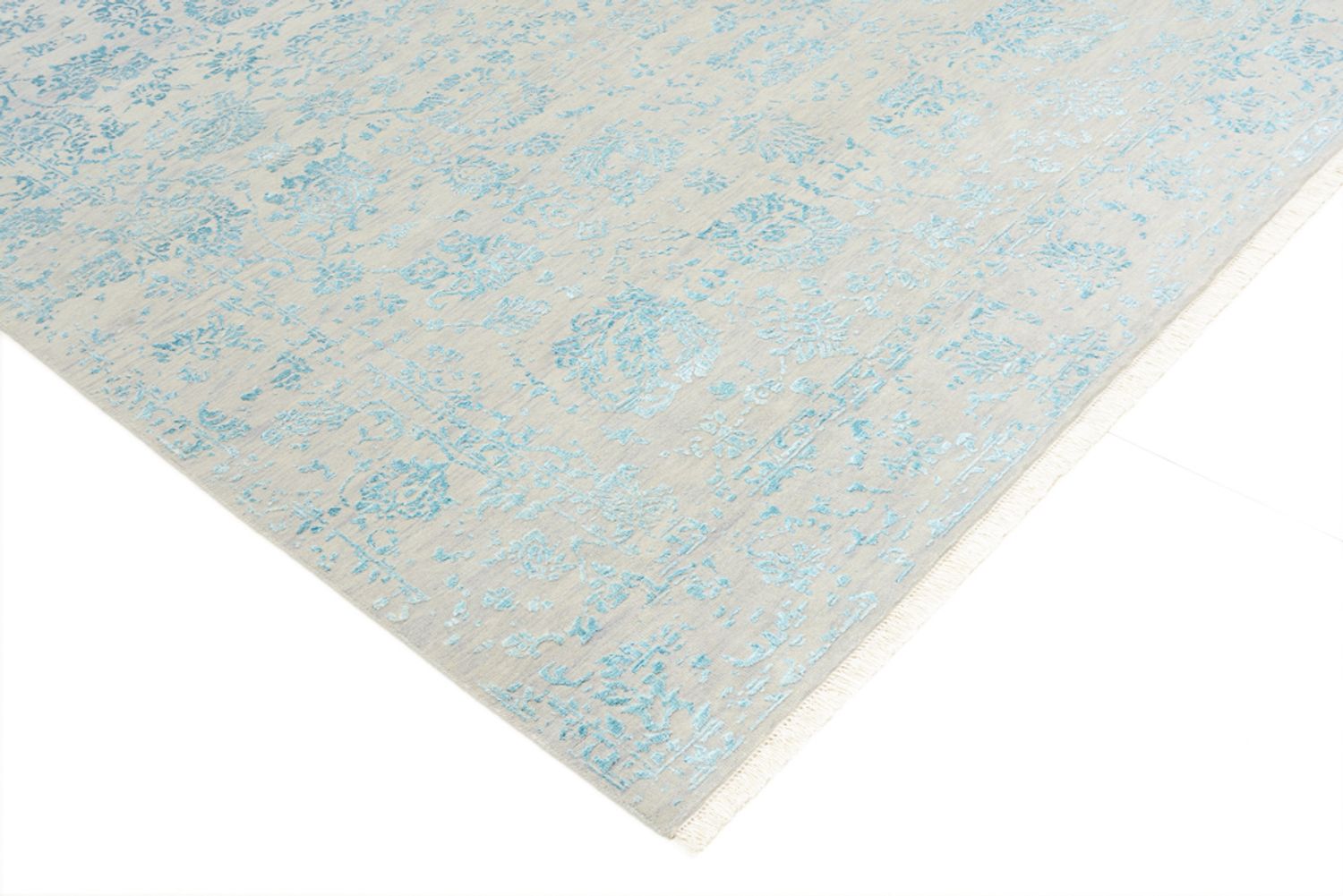 Designer Teppich - 303 x 198 cm - grau