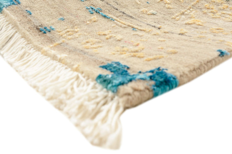 Designer Teppich - 303 x 198 cm - hellbeige