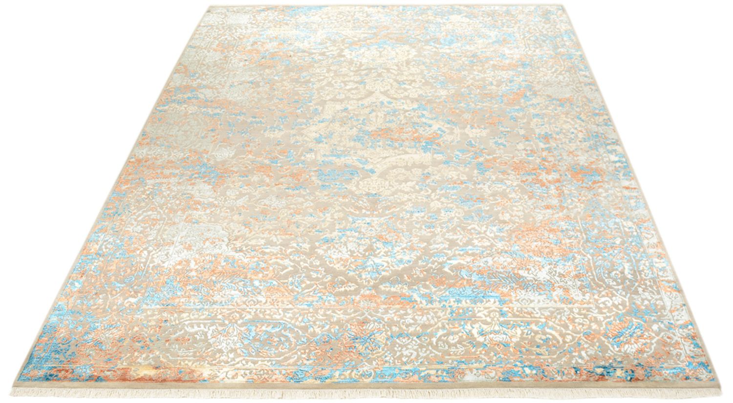 Designer Teppich - 298 x 246 cm - mehrfarbig