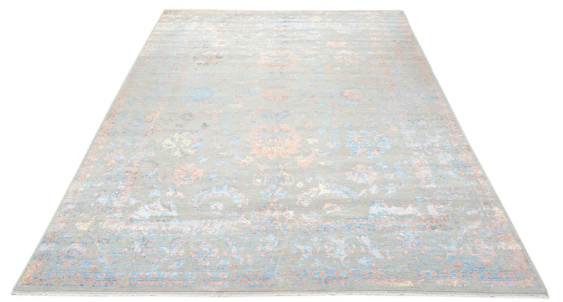Designer Teppich - 366 x 271 cm - hellblau