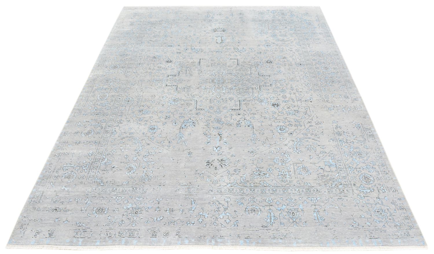 Designer Teppich - 361 x 275 cm - grau