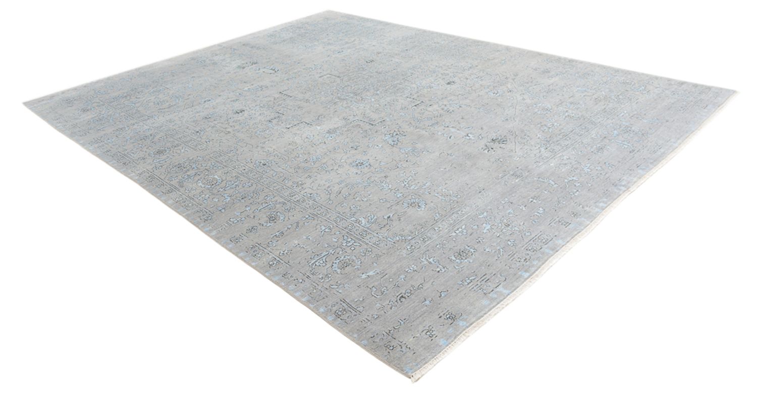 Designer Teppich - 361 x 275 cm - grau