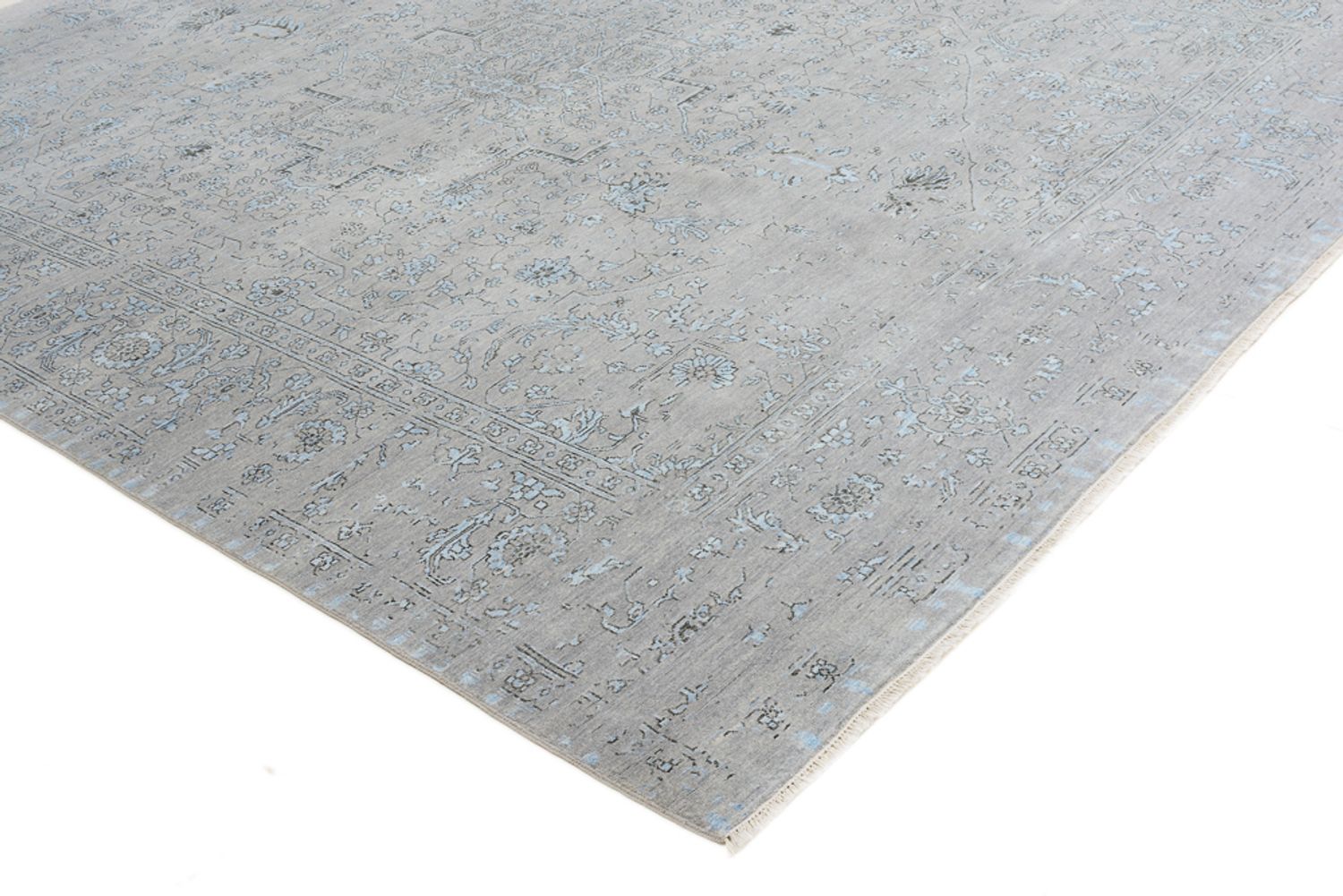 Designer Teppich - 361 x 275 cm - grau