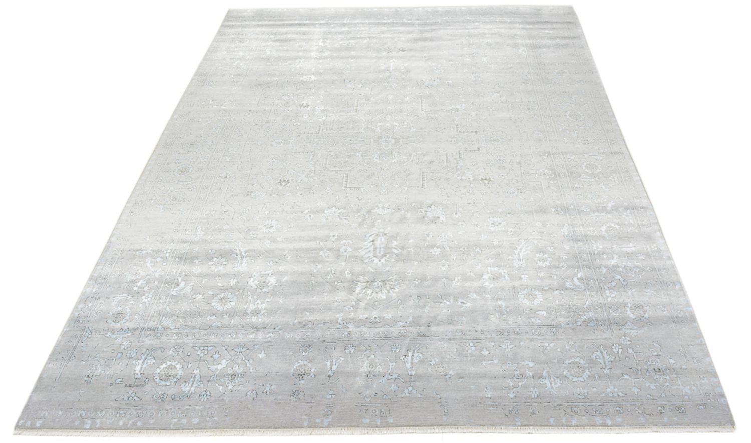 Designer Teppich - 361 x 275 cm - grau