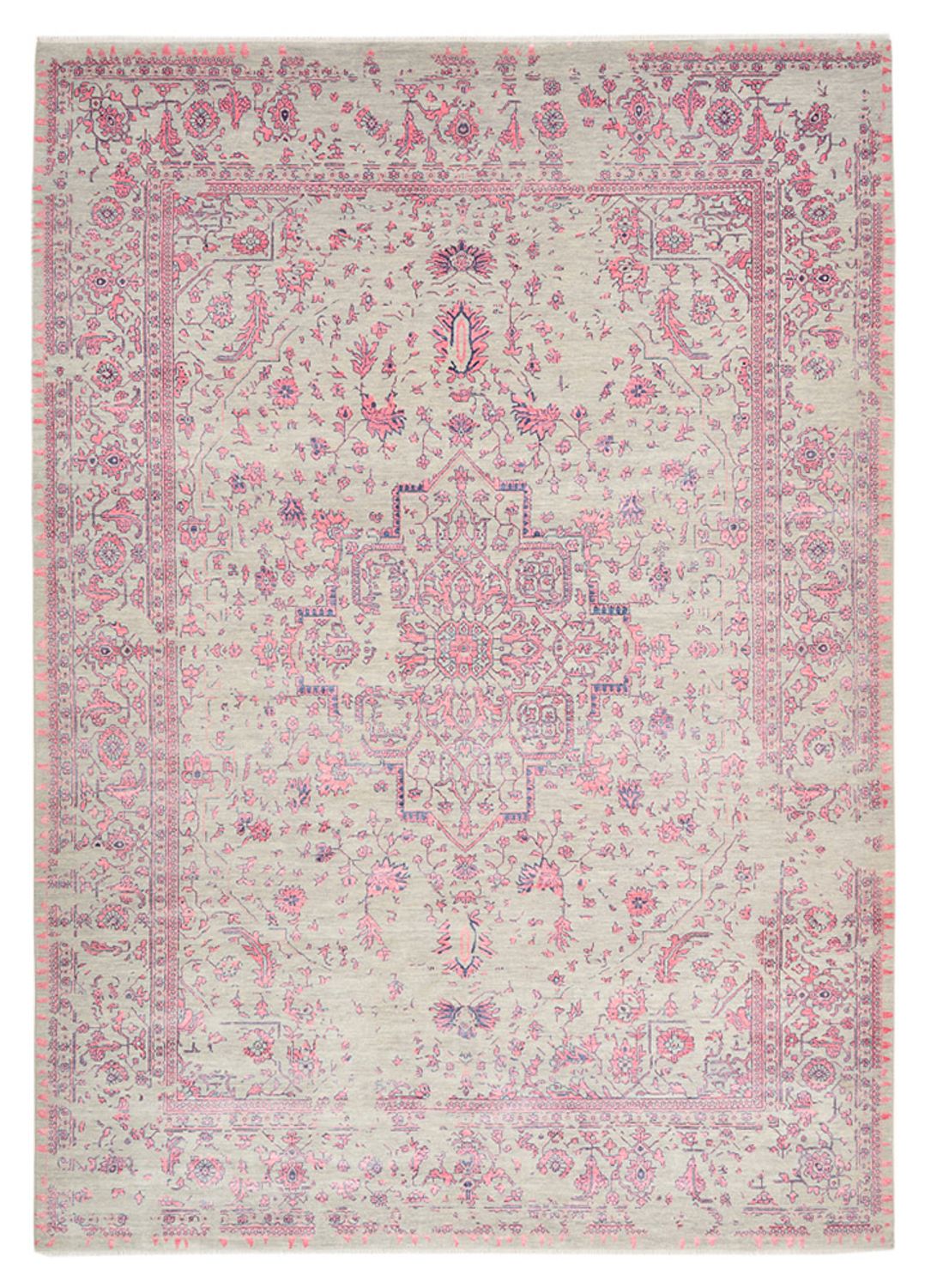 Designer Teppich - 427 x 301 cm - flieder