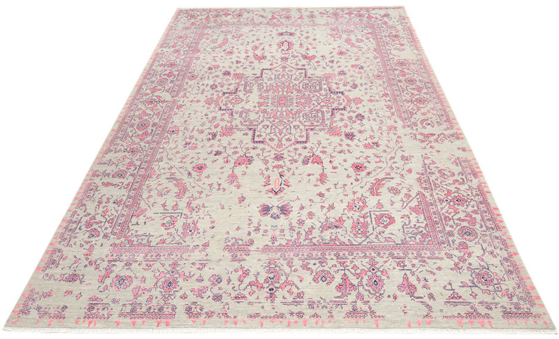 Designer Teppich - 427 x 301 cm - flieder