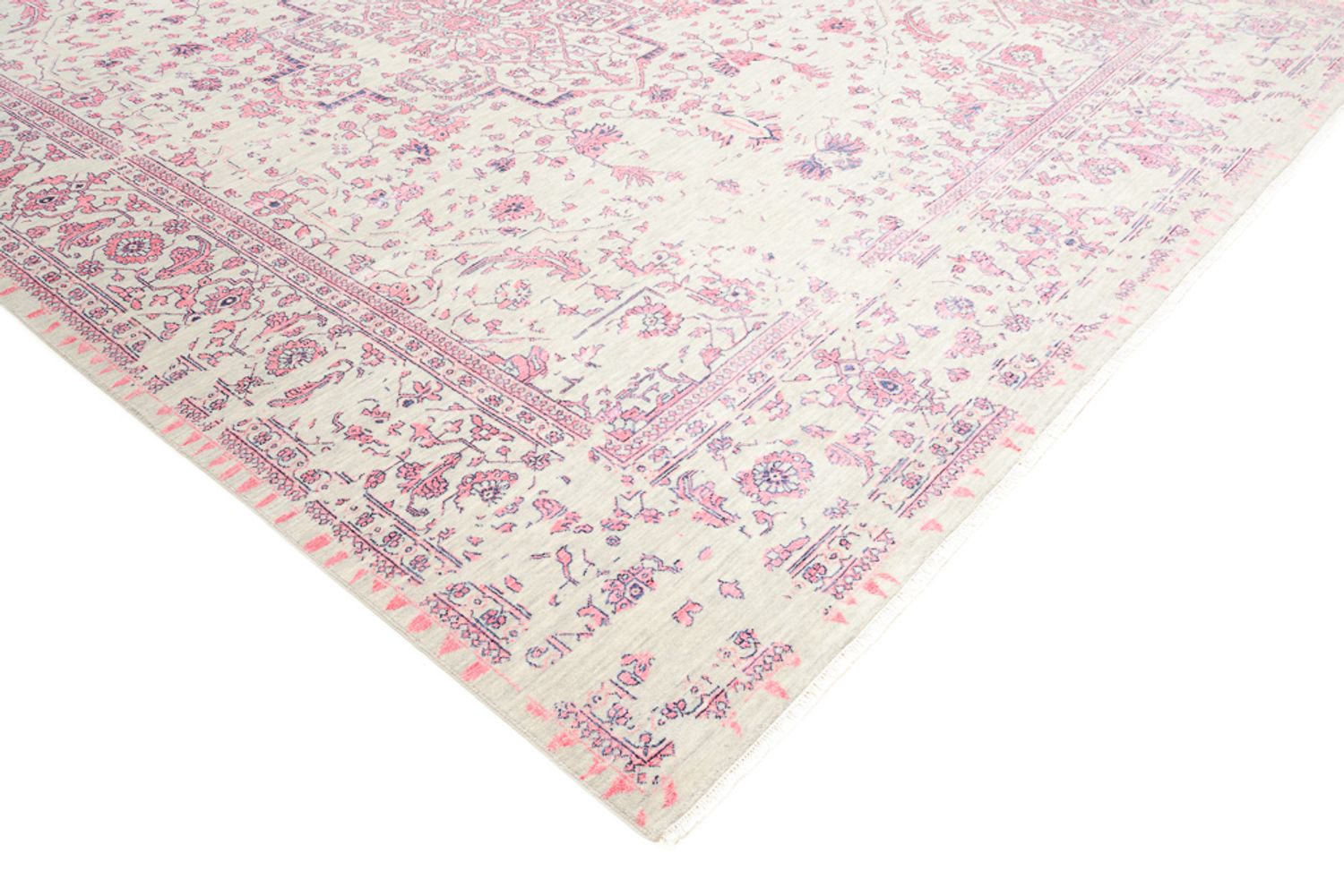 Designer Teppich - 427 x 301 cm - flieder