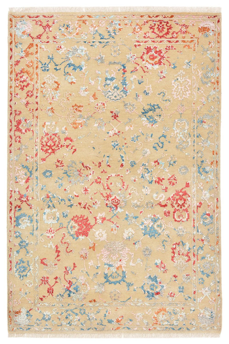 Designer Teppich - 182 x 121 cm - sand