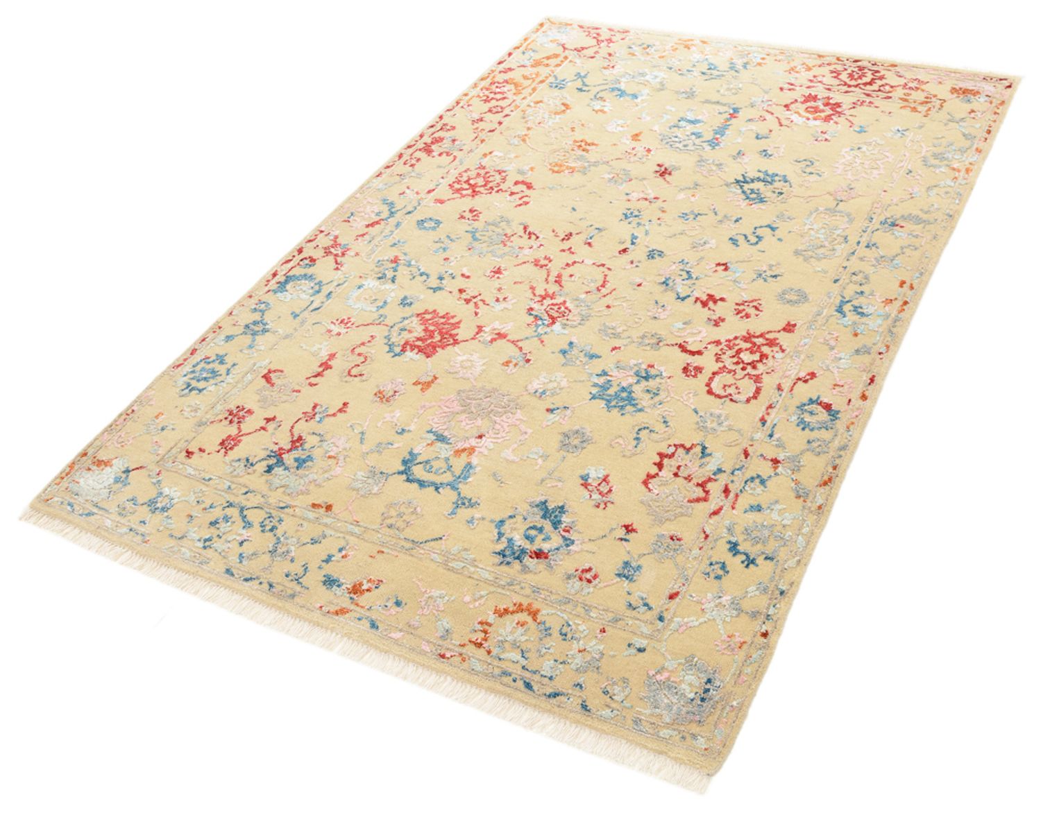 Designer Teppich - 182 x 121 cm - sand