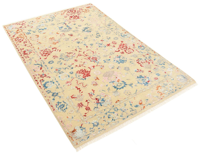 Designer Teppich - 182 x 121 cm - sand