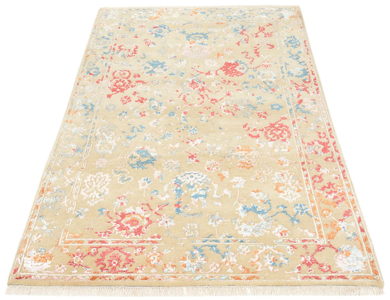 Designer Teppich - 182 x 121 cm - sand