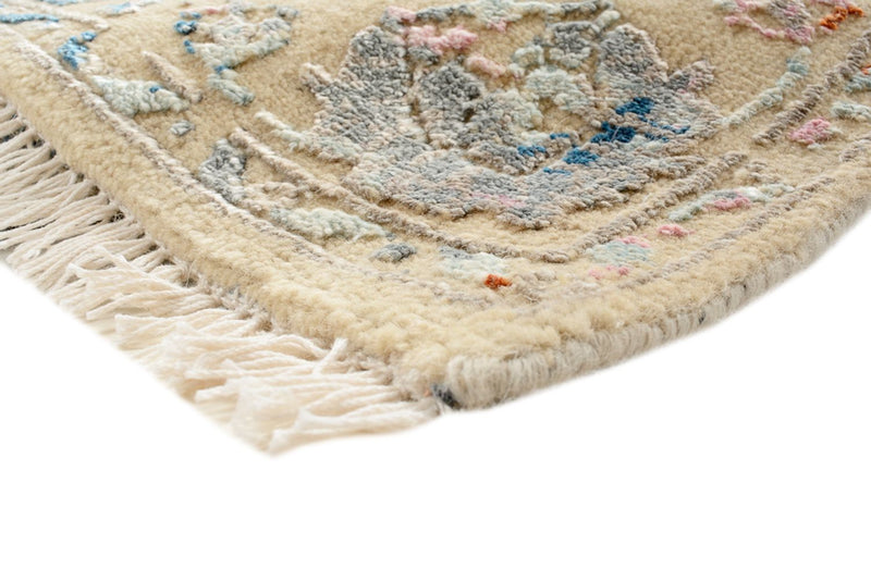 Designer Teppich - 182 x 121 cm - sand