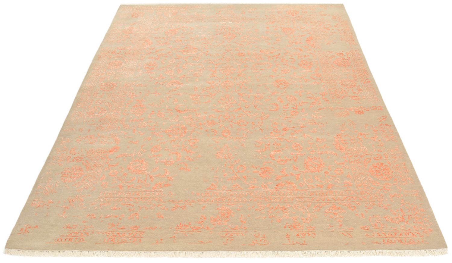 Designer Teppich - 302 x 248 cm - orange