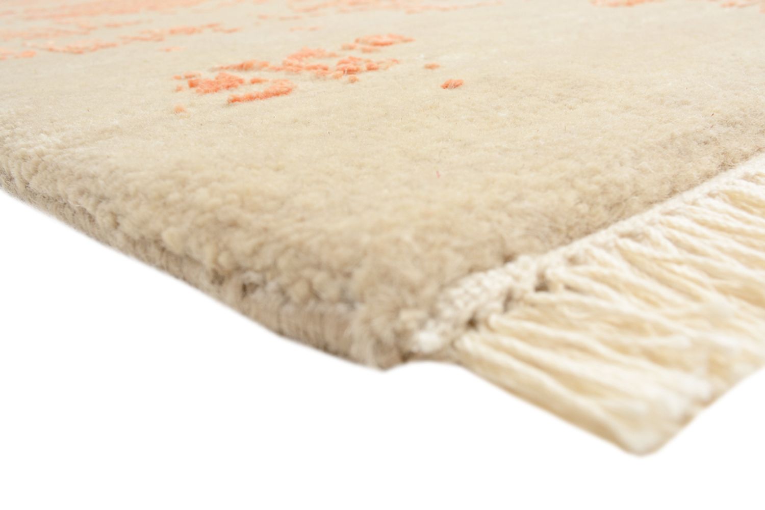 Designer Teppich - 302 x 248 cm - orange