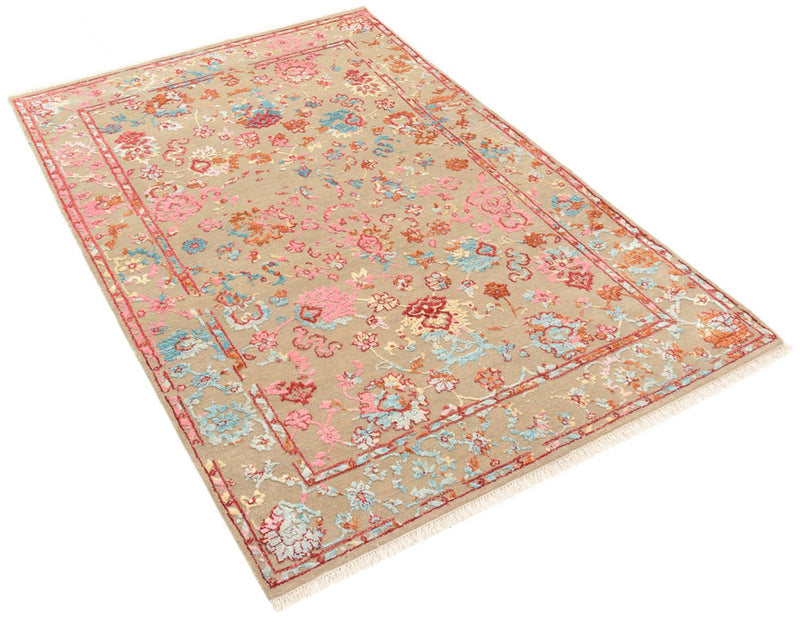 Designer Teppich - 179 x 118 cm - mehrfarbig