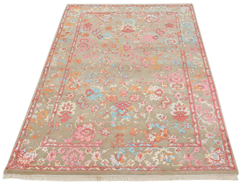 Designer Teppich - 179 x 118 cm - mehrfarbig