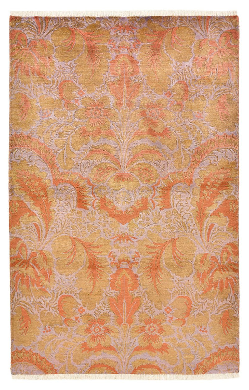 Designer Teppich - 184 x 119 cm - rost