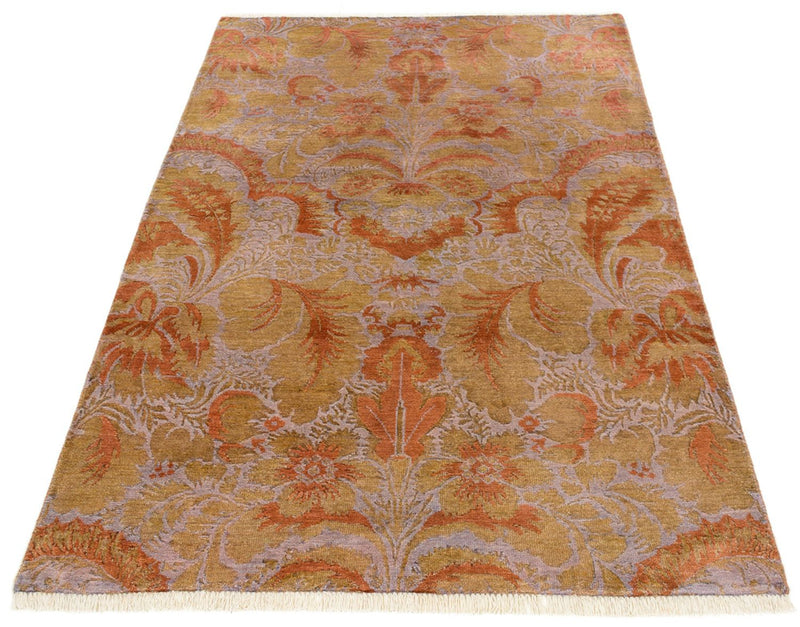 Designer Teppich - 184 x 119 cm - rost
