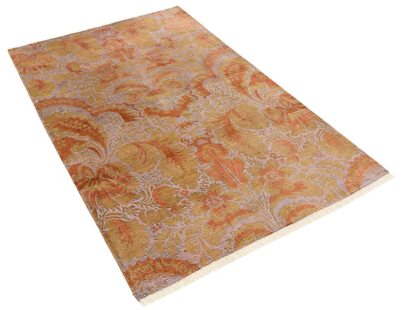 Designer Teppich - 184 x 119 cm - rost