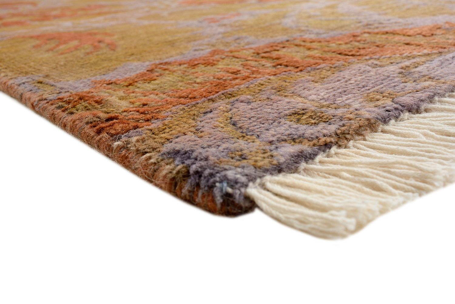 Designer Teppich - 184 x 119 cm - rost