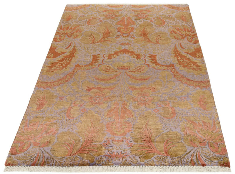 Designer Teppich - 184 x 119 cm - rost