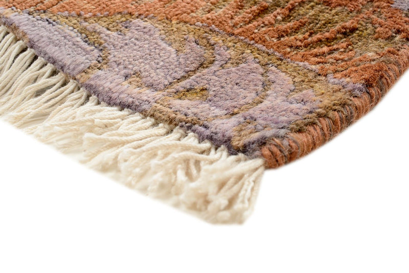 Designer Teppich - 184 x 119 cm - rost