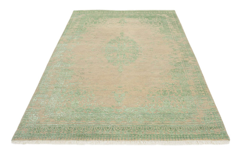 Designer Teppich - 243 x 172 cm - dunkelbeige