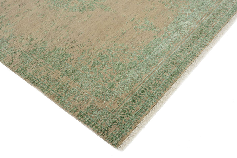 Designer Teppich - 243 x 172 cm - dunkelbeige