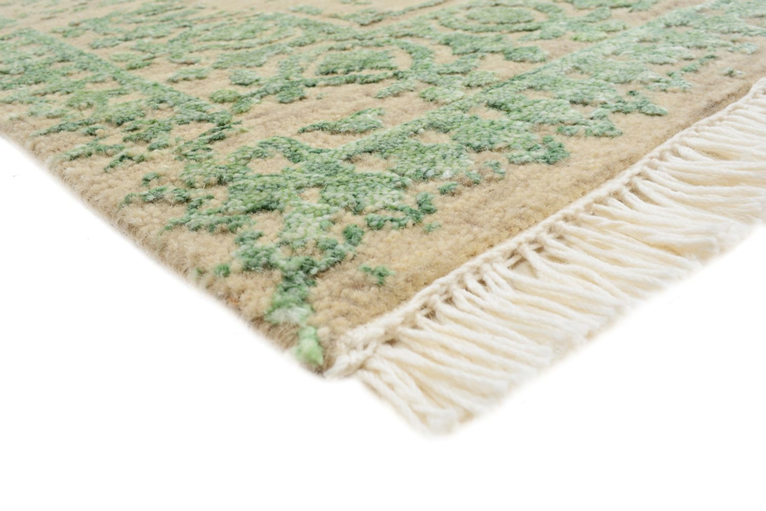 Designer Teppich - 243 x 172 cm - dunkelbeige
