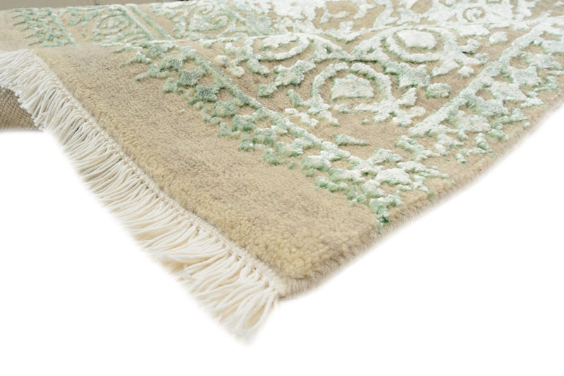 Designer Teppich - 243 x 172 cm - dunkelbeige