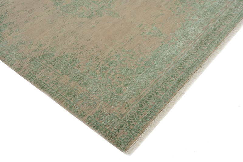 Designer Teppich - 239 x 171 cm - dunkelbeige
