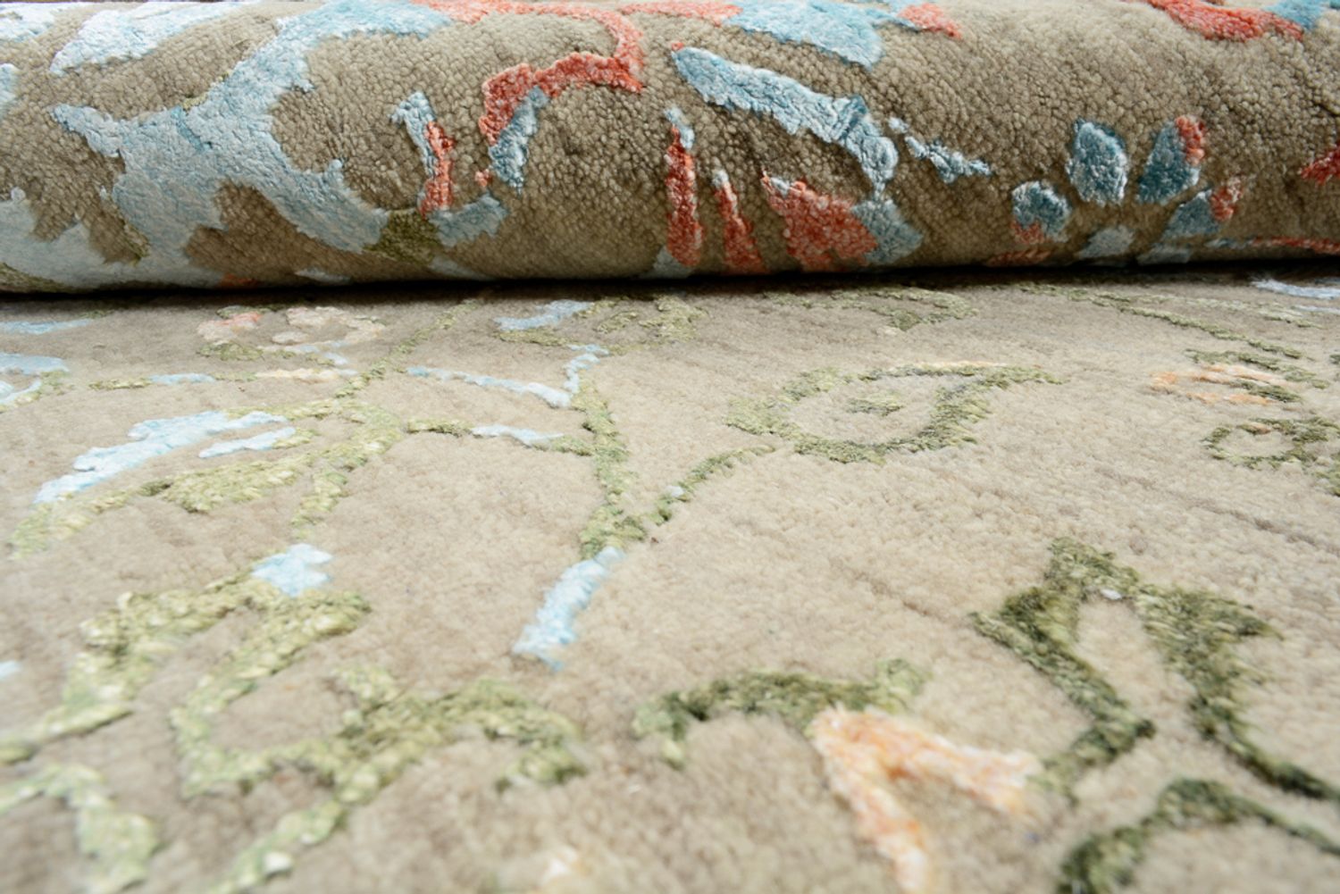 Designer Teppich - 349 x 259 cm - sand
