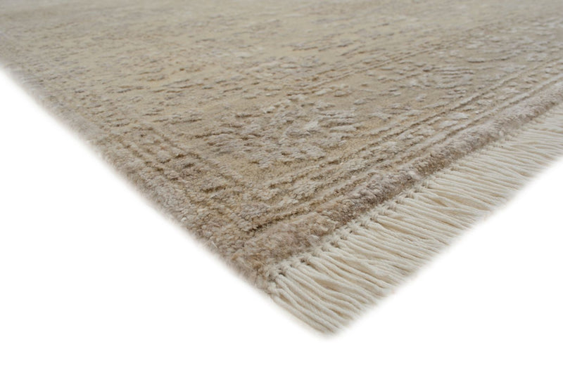 Designer Teppich - 153 x 94 cm - dunkelbeige